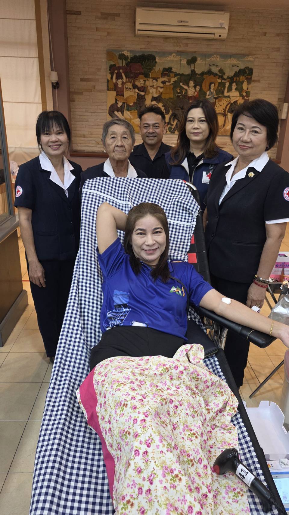 Blood donation for January 2026.